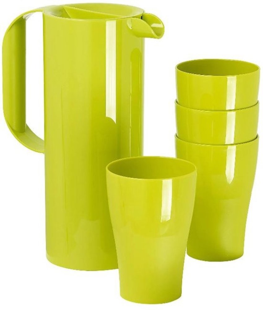 Koziol RIO Koziol RIO sapkan met bekers in modern design, ca. 1.5L, 5 delen