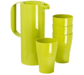 Koziol RIO Koziol RIO sapkan met bekers in modern design, ca. 1.5L, 5 delen