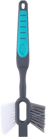 Merkloos dustpan and dustpan 19 x 21.5 cm blue - 2-in-1 tile and grout brush 30 cm grey/blue Merkloos dustpan and dustpan 19 x 21.5 cm blue - 2-in-1 tile and grout brush 30 cm grey/blue