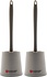 Toilet brush with silicone toilet brush 2 pcs - Toilet brush with holder - Stainless toilet brush - Non-slip Toilet brush - Firm brush Toilet brush with silicone toilet brush 2 pcs - Toilet brush with holder - Stainless toilet brush - Non-slip Toilet brush - Firm brush