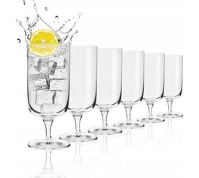 Krosno Krosno Crystal glasses - Cocktail glasses / Drinking glasses - 400 ml. - 6 Piece Krosno Krosno Crystal glasses - Cocktail glasses / Drinking glasses - 400 ml. - 6 Piece
