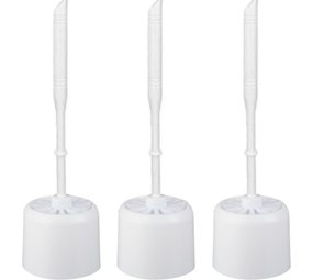 Merkloos 3xDiscountershop - Toiletborstel - Wcborstel kunststof -Toiletborstel in houder - Toiletborstelhouder - Wc borstel - borstel - Roestvrij - WitProduct breedte 10.5x 33x 6 cm Merkloos 3xDiscountershop - Toiletborstel - Wcborstel kunststof -Toiletborstel in houder - Toiletborstelhouder - Wc borstel - borstel - Roestvrij - WitProduct breedte 10.5x 33x 6 cm