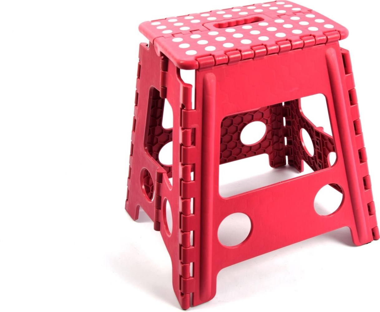 Discountershop Step stool - step stool - Bathroom stool - Stool - Bathroom stool - Stool - Stairs - Small stairs - Design - Plastic - Discountershop Stool super handy - Stool - Kitchen stairs - Kitchen steps - Foldable - Pink 39 cm - up to 150 kg Discountershop Step stool - step stool - Bathroom stool - Stool - Bathroom stool - Stool - Stairs - Small stairs - Design - Plastic - Discountershop Stool super handy - Stool - Kitchen stairs - Kitchen steps - Foldable - Pink 39 cm - up to 150 kg