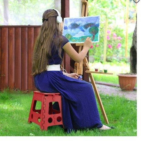 Discountershop Opstapkruk - opstapkrukje - Badkamerkrukje  - Kruk - Badkamerkruk - Krukje - Trappetje - Kleine trap - Design - Kunststof - Kruk super handig - Krukje - Keukentrap - Keukentrapje - Opvouwbaar - Roze 39 cm - tot 150 kg Discountershop Opstapkruk - opstapkrukje - Badkamerkrukje  - Kruk - Badkamerkruk - Krukje - Trappetje - Kleine trap - Design - Kunststof - Kruk super handig - Krukje - Keukentrap - Keukentrapje - Opvouwbaar - Roze 39 cm - tot 150 kg