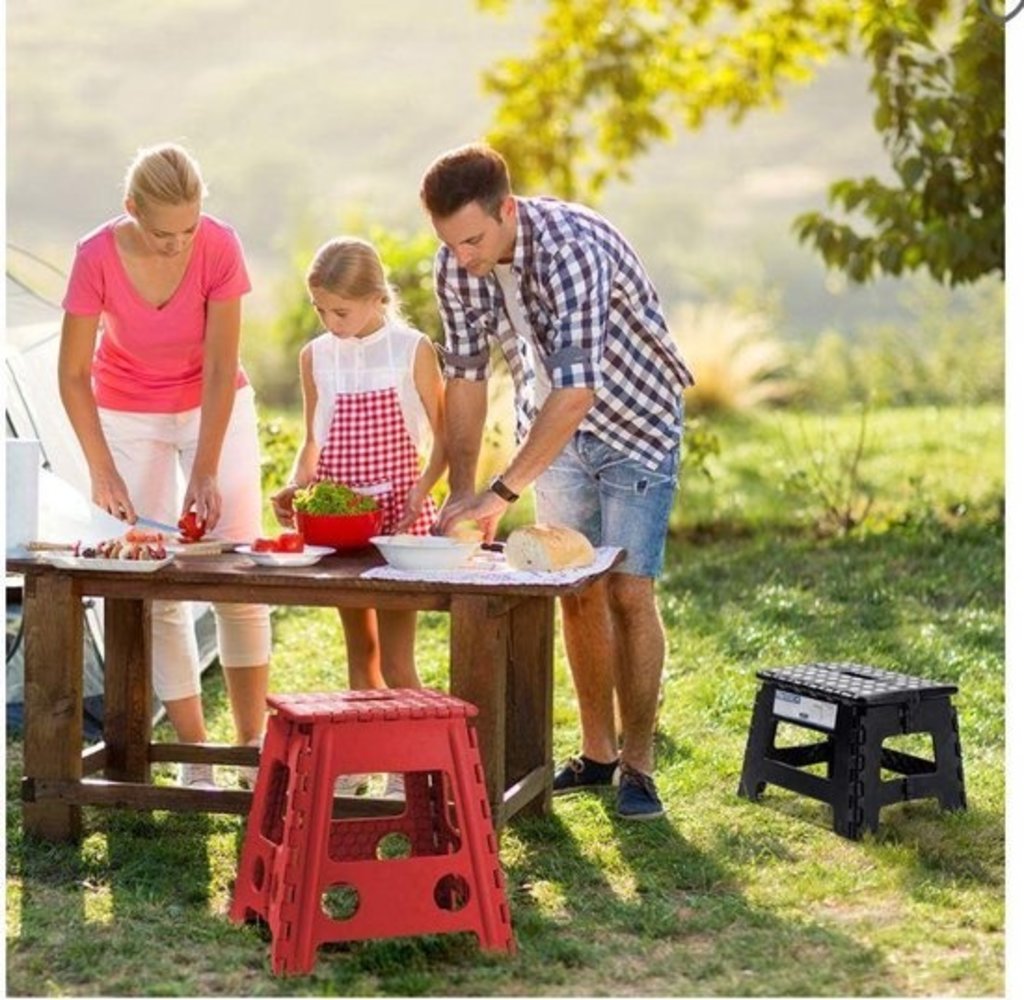 Discountershop Step stool - step stool - Bathroom stool - Stool - Bathroom stool - Stool - Stairs - Small stairs - Design - Plastic - Discountershop Stool super handy - Stool - Kitchen stairs - Kitchen steps - Foldable - Pink 39 cm - up to 150 kg Discountershop Step stool - step stool - Bathroom stool - Stool - Bathroom stool - Stool - Stairs - Small stairs - Design - Plastic - Discountershop Stool super handy - Stool - Kitchen stairs - Kitchen steps - Foldable - Pink 39 cm - up to 150 kg