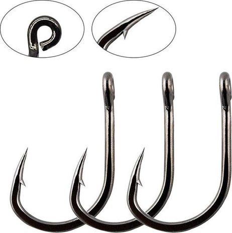 Fishing hooks 60 pieces - Specimen - size 12-10-8-6-4-2