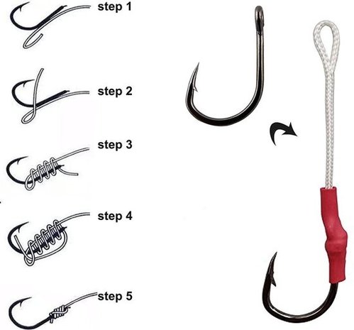 Merkloos Vishaken 60 stuks - Specimen - maat 12-10-8-6-4-2 Merkloos Vishaken 60 stuks - Specimen - maat 12-10-8-6-4-2