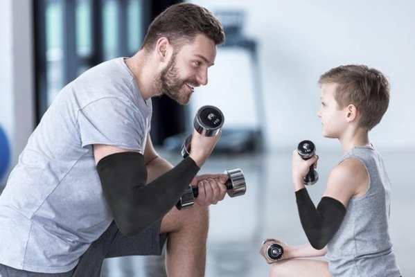 TRX Elleboog compressiehuls (1 paar) - # 1 koper geïnfundeerde ondersteuning - gegarandeerd herstel- SIZE XL TRX Elleboog compressiehuls (1 paar) - # 1 koper geïnfundeerde ondersteuning - gegarandeerd herstel- SIZE XL