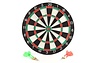 Dartbord - 28 cm - tweezijdig - met 4darts Dartbord - 28 cm - tweezijdig - met 4darts