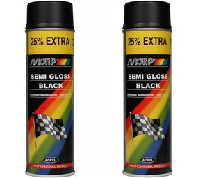 Motip Motip Zijdeglans Acryllak Zwart - 500 ml - Spuit spray zwart - Verf zwart kopen - 2 stuks Spuitspray LAK ZWART ZIJDEGLANS 500 ML sneldrogend Motip Motip Zijdeglans Acryllak Zwart - 500 ml - Spuit spray zwart - Verf zwart kopen - 2 stuks Spuitspray LAK ZWART ZIJDEGLANS 500 ML sneldrogend
