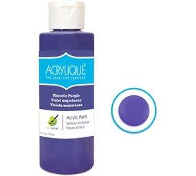 Merkloos Acrylverf waterbasis Majestic purple " Majestueus paars" 118ml - Sneldrogend waterbasis Permanent Merkloos Acrylverf waterbasis Majestic purple " Majestueus paars" 118ml - Sneldrogend waterbasis Permanent