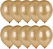 10x Gold balloons - 27 cm - balloon gold for helium or air 10x Gold balloons - 27 cm - balloon gold for helium or air
