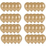 Merkloos 40x Gouden ballonnen - 27 cm - ballon goud voor helium of lucht Merkloos 40x Gouden ballonnen - 27 cm - ballon goud voor helium of lucht