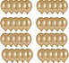 40x Gouden ballonnen - 27 cm - ballon goud voor helium of lucht