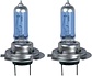 2 STUKS 12V 60/55W H4 P43t Halogeenlamp 6500K Auto Halogeenlamp Xenon Donkerblauw Glas Super Wit Hoog Wattage Lamp Off Road Gebruik H4 autolampen - H4 - 12V 55W - 2 Stuk | Blauw