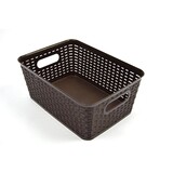 Merkloos Opbergmand |Mand Rattan 36x26x15cm Bruin Merkloos Opbergmand |Mand Rattan 36x26x15cm Bruin