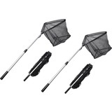 Merkloos 2x Fishing net - fishing net - shovel - Landing net Foldable Aluminum 180 cm Merkloos 2x Fishing net - fishing net - shovel - Landing net Foldable Aluminum 180 cm