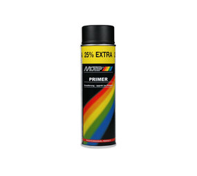 Motip Motip paint primer - Spray can Primer black fast drying 500 ML for metal, wood, aluminum and stone - 25 % EXTRA Motip Motip paint primer - Spray can Primer black fast drying 500 ML for metal, wood, aluminum and stone - 25 % EXTRA