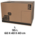 Verhuisdoos - 10 stuks - 95 liter - Professioneel, Stevig Verhuisdozen en stevig 60 x 40 x 40 cm - Large Verhuisdoos - 10 stuks - 95 liter - Professioneel, Stevig Verhuisdozen en stevig 60 x 40 x 40 cm - Large