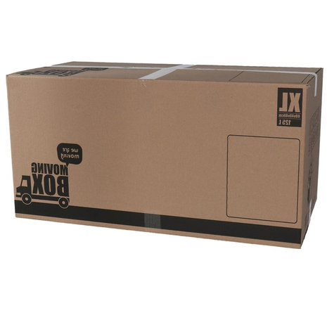 Merkloos Moving box - 10 pieces - 125 liters - Professional, self-closing and sturdy 80 x 40 x 40 cm - XLarge Merkloos Moving box - 10 pieces - 125 liters - Professional, self-closing and sturdy 80 x 40 x 40 cm - XLarge