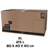 Verhuisdoos - 10 stuks - 125 liter - Professioneel,  Stevig Verhuisdozen en stevig 80 x 40 x 40 cm - XLarge Verhuisdoos - 10 stuks - 125 liter - Professioneel,  Stevig Verhuisdozen en stevig 80 x 40 x 40 cm - XLarge