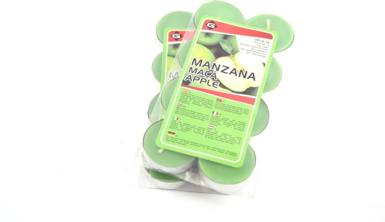 Delaram Geurtheelichten - Theelichten met 4 Branduren - Waxinelichtjes Geurtheelichten 16 stuks met Geur Appel geur theelichten Delaram Geurtheelichten - Theelichten met 4 Branduren - Waxinelichtjes Geurtheelichten 16 stuks met Geur Appel geur theelichten