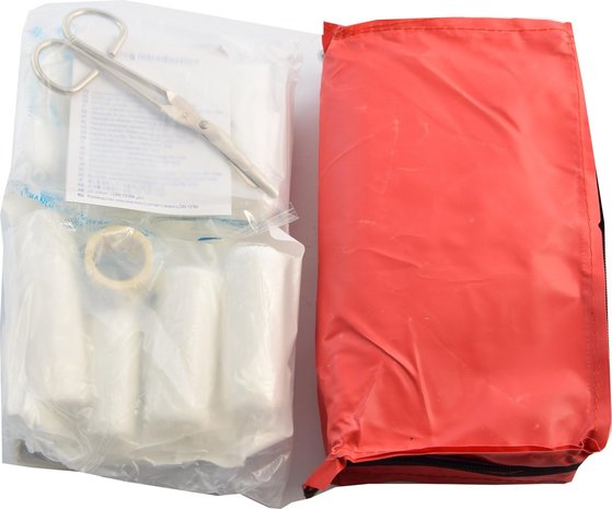 EHBO First Aid Kit - First Aid Box - 41-Piece - First Aid Kit - First Aid Box - First Aid Box Motorcycle and Car EHBO First Aid Kit - First Aid Box - 41-Piece - First Aid Kit - First Aid Box - First Aid Box Motorcycle and Car