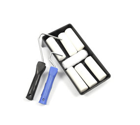 Merkloos 10-Piece Paint Roller | Paint painter set | Paint set | Wall paint set | paint tray Merkloos 10-Piece Paint Roller | Paint painter set | Paint set | Wall paint set | paint tray