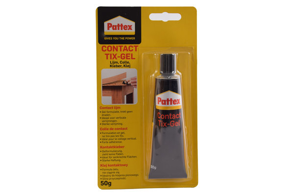 Pattex Contactlijm 50 Gram - Gel - Sterke verlijming Contact - Lijm Pattex Contactlijm 50 Gram - Gel - Sterke verlijming Contact - Lijm