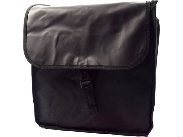 Merkloos Double Pannier waterproof with reflective stripes for extra safety - Pannier - Black - 2x 18 Liter Merkloos Double Pannier waterproof with reflective stripes for extra safety - Pannier - Black - 2x 18 Liter