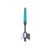 Merkloos grout brush -2-in-1 tile- Brush and grout brush 30 cm grey/blue - floor Merkloos grout brush -2-in-1 tile- Brush and grout brush 30 cm grey/blue - floor