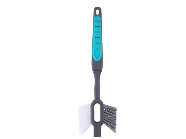 Merkloos grout brush -2-in-1 tile- Brush and grout brush 30 cm grey/blue - floor Merkloos grout brush -2-in-1 tile- Brush and grout brush 30 cm grey/blue - floor