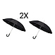 Merkloos Windproof Umbrella Ø110 cm Automatic – Large Strong Umbrella for Women and Men, Folding Lightweight Umbrella, Durable Wind Resistant Umbrella Cheap