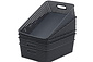 5 X Storage basket - Storage tray - Black storage 32 x 27 x 15 cm Rattan 5 X Storage basket - Storage tray - Black storage 32 x 27 x 15 cm Rattan