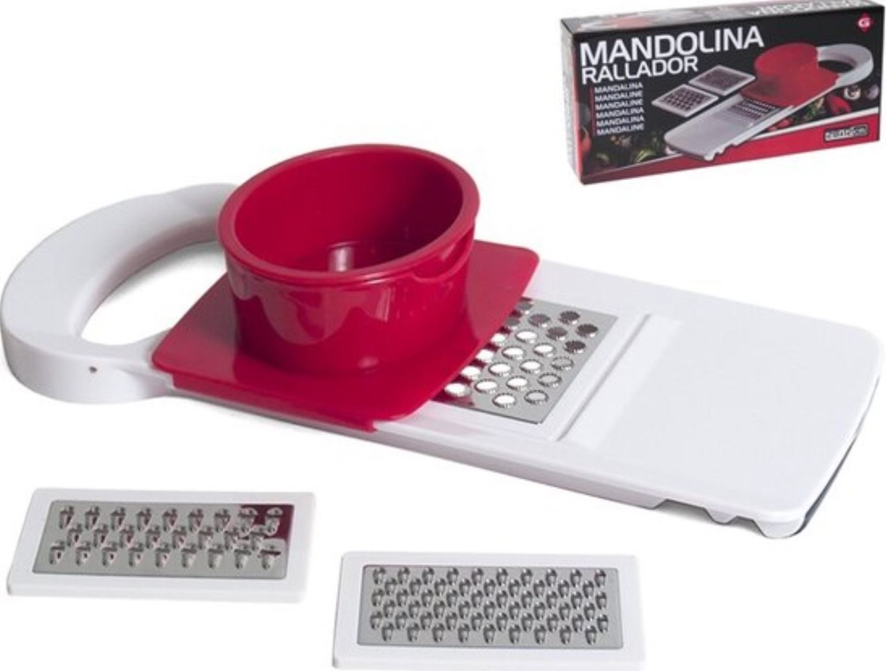 Merkloos 3-In-1 Kitchen Mandolin Cutter – Vegetable Cutter Grater – Kitchen Cutter Slicer – 28cm – White Merkloos 3-In-1 Kitchen Mandolin Cutter – Vegetable Cutter Grater – Kitchen Cutter Slicer – 28cm – White