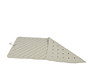 Badmat Grijs  76 x 36 cm - antislip mat voor bad en douche Rubberen Antislip Douchemat - 36x76 cm | Kwaliteit | Grijs