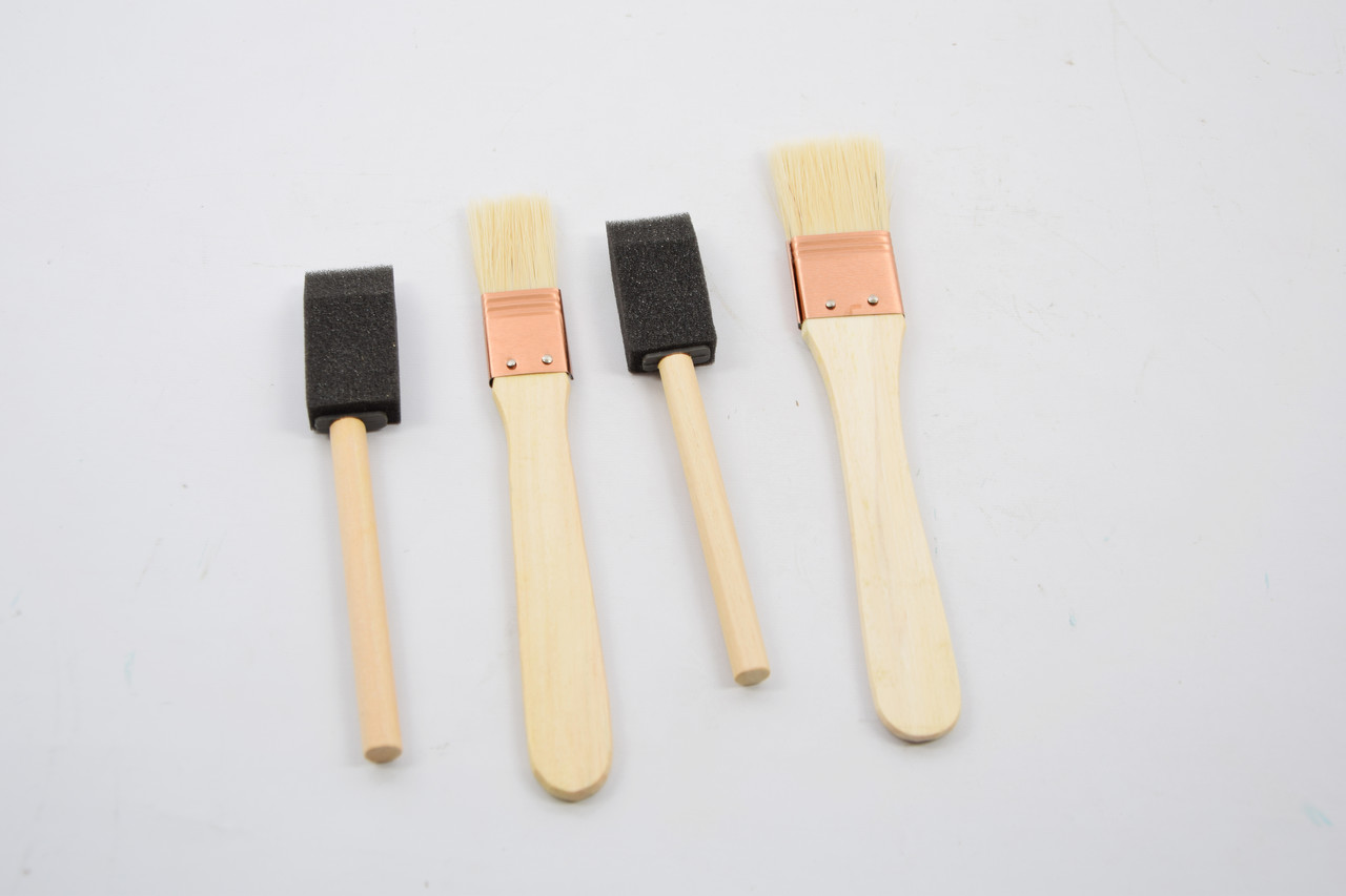 Discountershop Sponge Paint Brush - Painting Brush Set - Painting paint brushes 25 pcs - 2 x foambrush DIY Discountershop Sponge Paint Brush - Painting Brush Set - Painting paint brushes 25 pcs - 2 x foambrush DIY