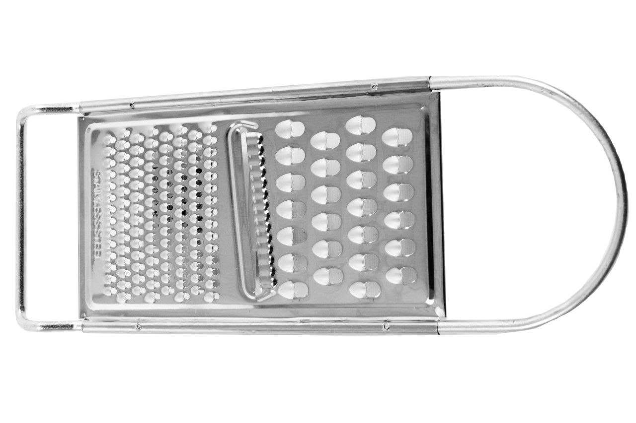 Merkloos Multi kitchen grater -Kitchen multi grater 17 X 7 cm - stainless steel Merkloos Multi kitchen grater -Kitchen multi grater 17 X 7 cm - stainless steel