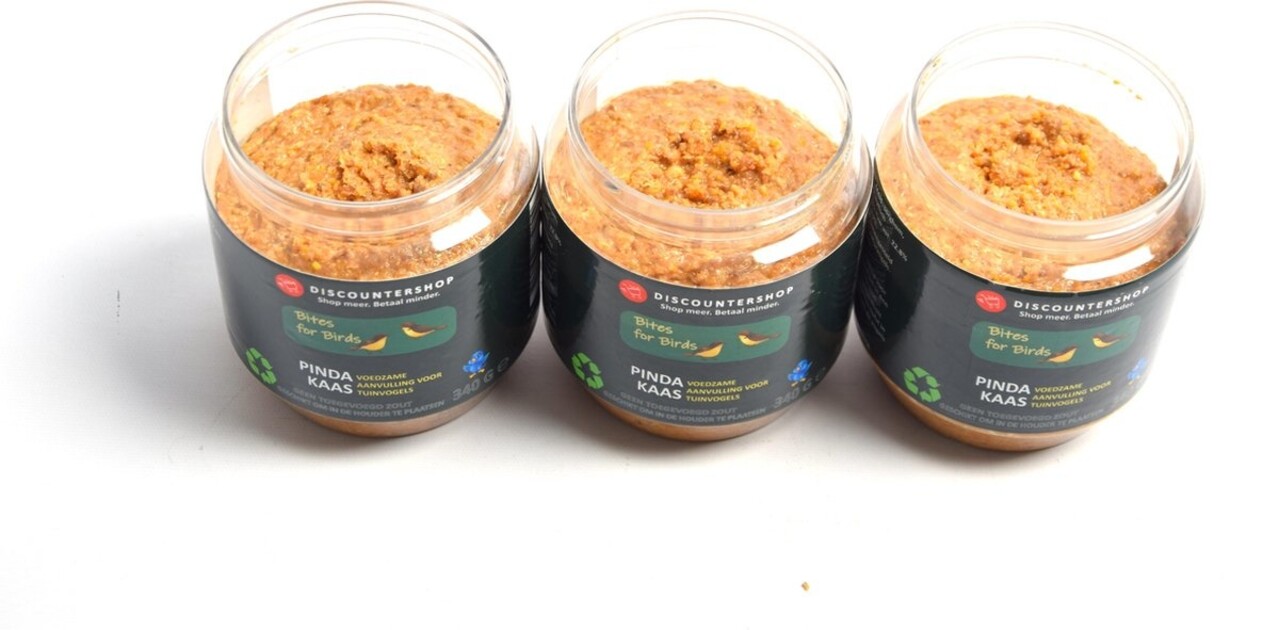 Discountershop 3 X Discountershop Pindakaas voor tuinvogels - Tuinvogels - vogelvoer - Vogelpindakaas - tuinvogelvoer - Vogelhuisje Discountershop 3 X Discountershop Pindakaas voor tuinvogels - Tuinvogels - vogelvoer - Vogelpindakaas - tuinvogelvoer - Vogelhuisje