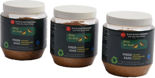 Discountershop 3 X Discountershop Pindakaas voor tuinvogels - Tuinvogels - vogelvoer - Vogelpindakaas - tuinvogelvoer - Vogelhuisje Discountershop 3 X Discountershop Pindakaas voor tuinvogels - Tuinvogels - vogelvoer - Vogelpindakaas - tuinvogelvoer - Vogelhuisje