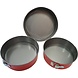 Discountershop springvorm rond Ø 25 cm anti-aanbak 3-delig, ronde springvorm voor taart en cake