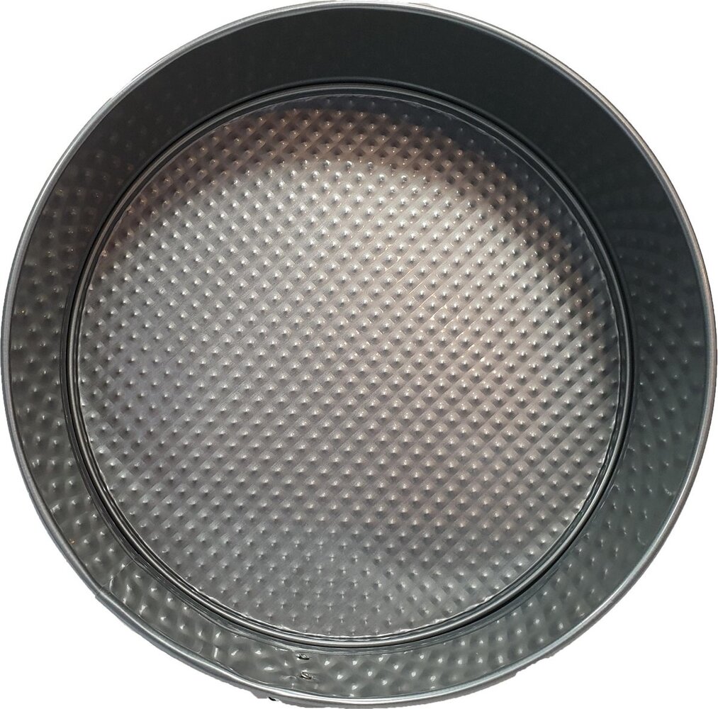 Discountershop springvorm rond Ø 25 cm anti-aanbak 3-delig, ronde springvorm voor taart en cake