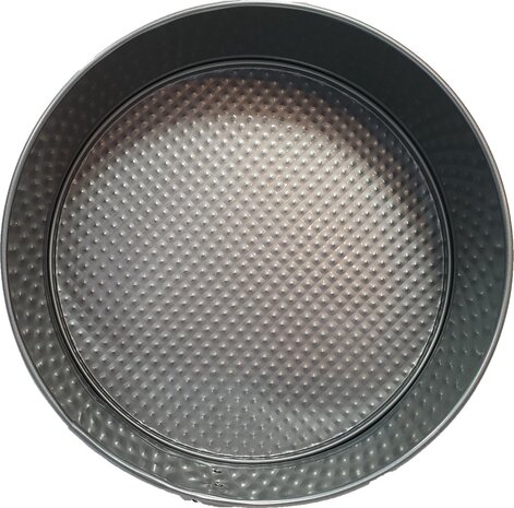 Discountershop springvorm rond Ø 25 cm anti-aanbak 3-delig, ronde springvorm voor taart en cake