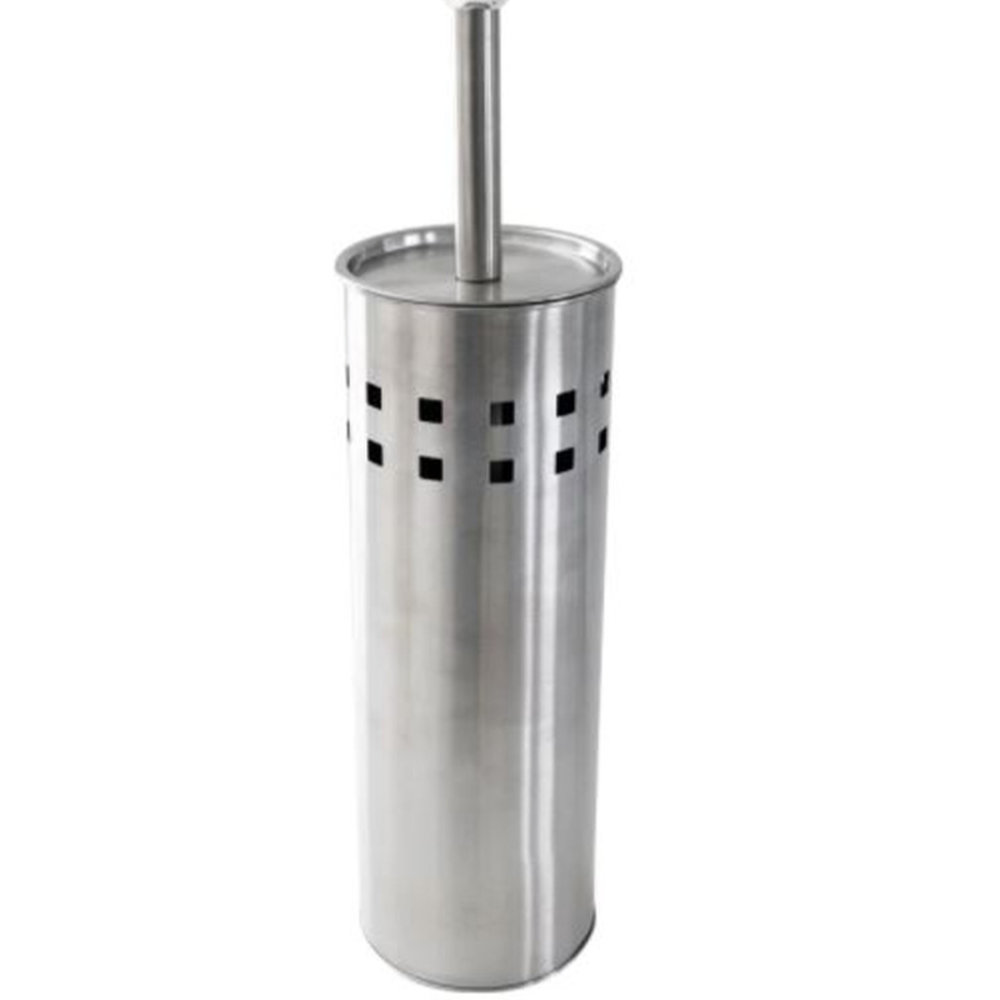 Merkloos 4 Stuks Toiletborstel RVS- geborsteld RVS - Wcborstel - RVS Toiletborstel in houder - Toiletborstelhouder - Wc borstel Merkloos 4 Stuks Toiletborstel RVS- geborsteld RVS - Wcborstel - RVS Toiletborstel in houder - Toiletborstelhouder - Wc borstel