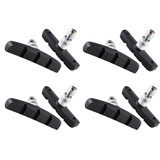 Discountershop 4 Set Universal Rubber Bicycle V Brake Pad Set - 4 Pairs - 8 Pieces - 70mm | Rubber Brake Pads | Bicycles Brake Pad | Brake pad set | Brake pad set Suitable for Mountain bike, City bike, Folding bike and Touring bike Discountershop 4 Set Universal Rubber Bicycle V Brake Pad Set - 4 Pairs - 8 Pieces - 70mm | Rubber Brake Pads | Bicycles Brake Pad | Brake pad set | Brake pad set Suitable for Mountain bike, City bike, Folding bike and Touring bike