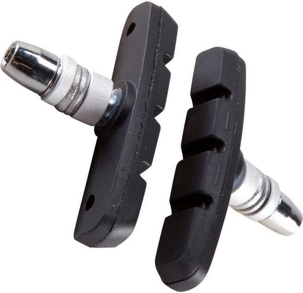 Discountershop 4 Set Universal Rubber Bicycle V Brake Pad Set - 4 Pairs - 8 Pieces - 70mm | Rubber Brake Pads | Bicycles Brake Pad | Brake pad set | Brake pad set Suitable for Mountain bike, City bike, Folding bike and Touring bike Discountershop 4 Set Universal Rubber Bicycle V Brake Pad Set - 4 Pairs - 8 Pieces - 70mm | Rubber Brake Pads | Bicycles Brake Pad | Brake pad set | Brake pad set Suitable for Mountain bike, City bike, Folding bike and Touring bike