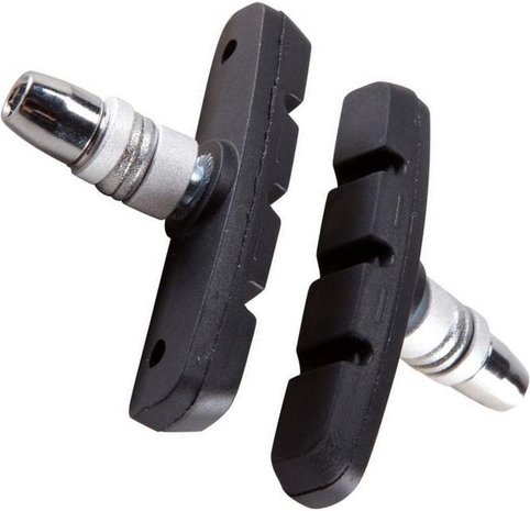 Discountershop 4 Set Universal Rubber Bicycle V Brake Pad Set - 4 Pairs - 8 Pieces - 70mm | Rubber Brake Pads | Bicycles Brake Pad | Brake pad set | Brake pad set Suitable for Mountain bike, City bike, Folding bike and Touring bike Discountershop 4 Set Universal Rubber Bicycle V Brake Pad Set - 4 Pairs - 8 Pieces - 70mm | Rubber Brake Pads | Bicycles Brake Pad | Brake pad set | Brake pad set Suitable for Mountain bike, City bike, Folding bike and Touring bike