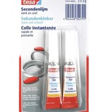 Tesa Tesa Secondenlijm - Secondenlijm oplossen - beste secondenlijm - Super Glue - Tube 2 x 3 gram Tesa Tesa Secondenlijm - Secondenlijm oplossen - beste secondenlijm - Super Glue - Tube 2 x 3 gram