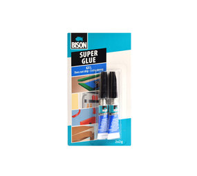 Bison Bison Super glue - Super glue 2x2g - Extra strong Bison Bison Super glue - Super glue 2x2g - Extra strong
