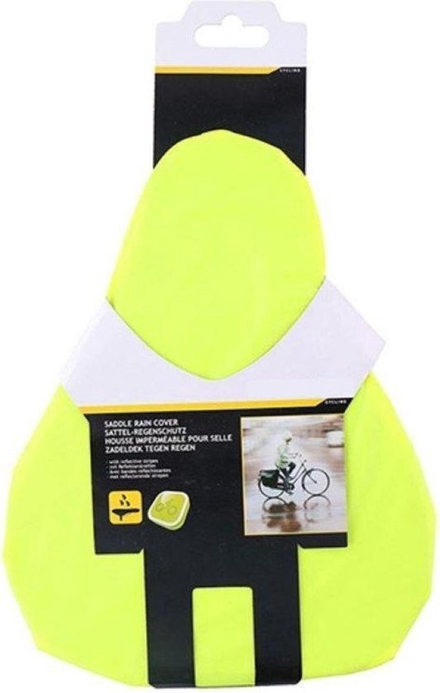 Dunlop Kwalitatief Zadeldekje Voor Fietsen - Gele Tint - Afmetingen 25 Cm X 0.50 Cm - Polyester - Waterdicht Dunlop Kwalitatief Zadeldekje Voor Fietsen - Gele Tint - Afmetingen 25 Cm X 0.50 Cm - Polyester - Waterdicht